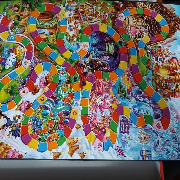 Hasbro Candyland the world of sweets Board Game 20 - Picture 4 of 7